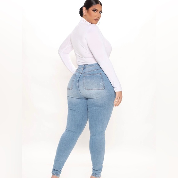 NWTs Tall/Long HighRise Skinny Jeans Sz 16 - Picture 3 of 10